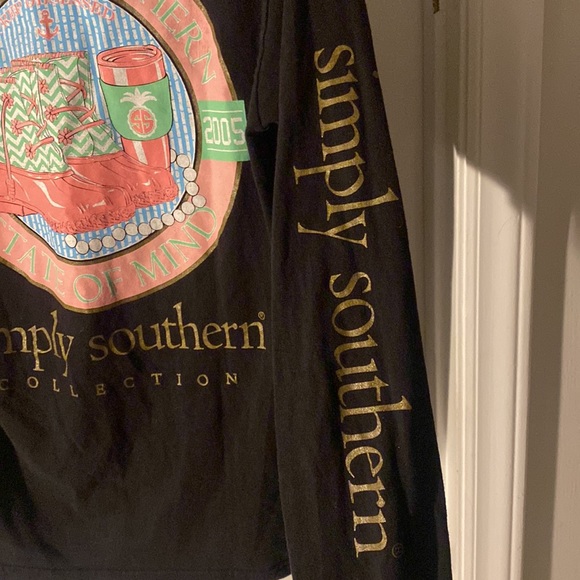 Simply Southern long sleeve T-shirt - Picture 3 of 4